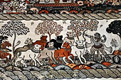 Orissa - Raghurajpur. Murals. 