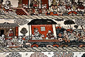 Orissa - Raghurajpur. Murals. 