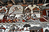 Orissa - Raghurajpur. Murals. 