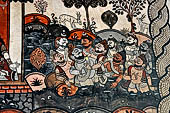 Orissa - Raghurajpur. Murals. 