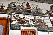 Orissa - Raghurajpur. Murals. 