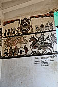 Orissa - Raghurajpur. Murals. 