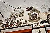 Orissa - Raghurajpur. Murals. 