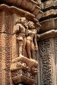 Orissa - Bhubaneswar. Rajarani temple, amorous couple.