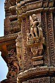 Orissa - Bhubaneswar. Rajarani temple, sculptural decorations of the deul.