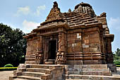 Orissa - Bhubaneswar. Rajarani temple, monumental gates of the jagamohana.