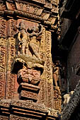 Orissa - Bhubaneswar. Rajarani temple, sculptural decorations of the deul.