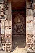 Ratnagiri - The main monastery. The door frame of the sanctum.