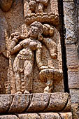 Ratnagiri monastery - detail of the Tara image of the front wall 