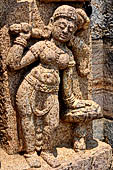 Ratnagiri monastery - detail of the Tara image of the front wall 