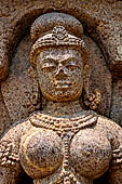 Ratnagiri monastery - detail of the Tara image of the front wall 