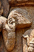 Ratnagiri monastery - detail of the Tara image of the front wall 