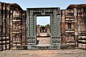 Ratnagiri - the beautifully decotated portal of the main monastery