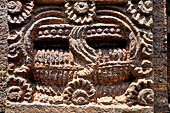 Ratnagiri - details of the beautifully decotated portal of the main monastery