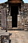 Ratnagiri - The main monastery. The door frame of the sanctum. 