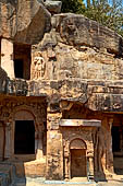 Udaigiri Cave 1  Rani Gumpha Queen's Cave - the small chamber called 