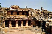 Udayagiri - Cave 9 (Manchapuri Cave) - general view.  