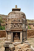 Udayagiri - Udayagiri II excavations. Ornamented Stupa.