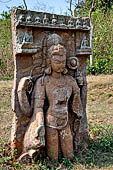 Udayagiri - four-armed Avalokitesvara statue in the field near the Monastery n 1. 