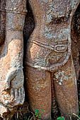 Udayagiri - four-armed Avalokitesvara statue in the field near the Monastery n 1. 