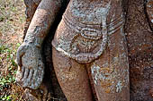 Udayagiri - four-armed Avalokitesvara statue in the field near the Monastery n 1. 