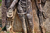 Udayagiri - four-armed Avalokitesvara statue in the field near the Monastery n 1. 