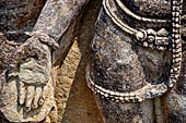 Udayagiri - four-armed Avalokitesvara statue in the field near the Monastery n 1. 