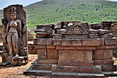 Udayagiri - Udayagiri II excavations. Chaitya remains. 