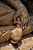 Udayagiri - Udayagiri II excavations. Ornamented Stupa 