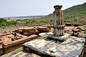 Udayagiri - Udayagiri II excavations. Chaitya remains. 