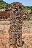 Udayagiri - Udayagiri II excavations. Carved stone stele 