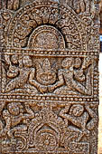 Udayagiri - Udayagiri II excavations. Detail of the carved stone stele. 