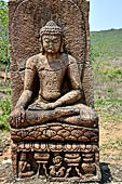 Udayagiri - Loose sculptures at the entrance of the site. 