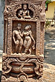 Udayagiri - Loose sculptures at the entrance of the site. 