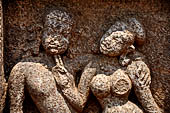 Udayagiri - Loose sculptures at the entrance of the site. 