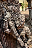 Udayagiri - Loose sculptures at the entrance of the site. 