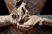 Udayagiri - Loose sculptures at the entrance of the site. 