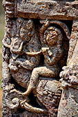 Udayagiri - Loose sculptures at the entrance of the site. 