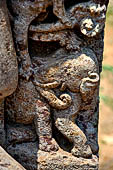 Udayagiri - Loose sculptures at the entrance of the site. 