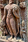 Udayagiri - Loose sculptures at the entrance of the site. 