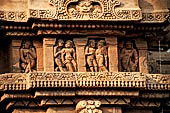 Orissa - Bhubaneswar. Vaital deul, decorations on the south face of the deul.