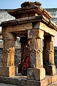 Orissa - Bhubaneswar. Vaital deul. Small shrines on the same compound.