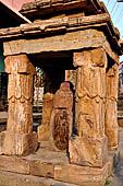 Orissa - Bhubaneswar. Vaital deul. Small shrines on the same compound. 