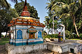 Orissa - The village of Hirapur. Small Shiva Temple. 