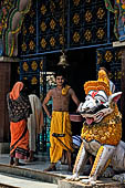 Orissa - Village visited along the road from Bhubaneswar to Puri. Local temple. 