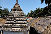 Orissa - village near Raghurajpur. Local temple. 