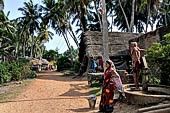 Orissa - village life scene taken near Raghurajpur. 