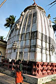 Orissa - traditional Brahmin villages near Puri. Local temple 