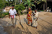 Orissa - Life scene taken visiting traditional Brahmin villages near Puri. 