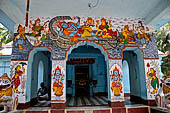 Orissa - traditional Brahmin villages near Puri. Local temple. 